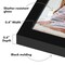 Americanflat Picture Frame - Modern Design, Shatter-Resistant Glass, Dual Sawtooth Hangers, Ideal for Home and Office Decor (2 Pack)